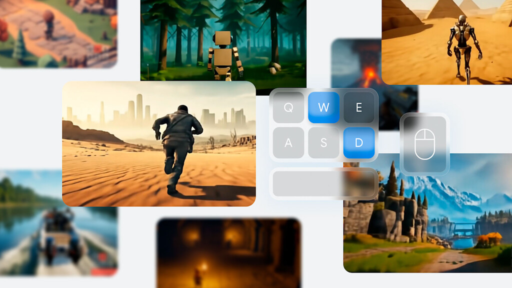 La nueva IA de Google genera mundos interactivos a partir de un prompt. DeepMind cree que es un paso para conseguir  la AGI